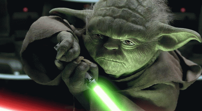 Yoda, Maestro Jedi di Guerre Stellari<br>