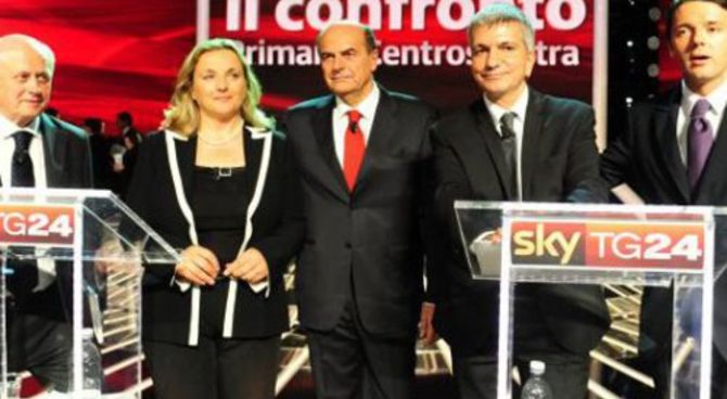 Sky primarie del centrosinistra
