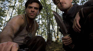 Bastardi senza gloria - Eli Roth e Brad Pitt