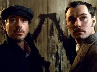 Sherlock Holmes - Robert Downey Jr. e Jude Law