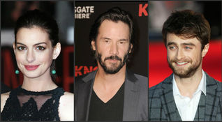 Anne Hathaway, Keanu Reeves, Daniel Radcliffe