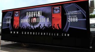 Camper Grande Fratello 8