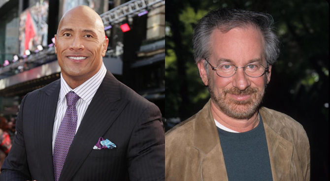 Dwayne Johnson - Steven Spielberg