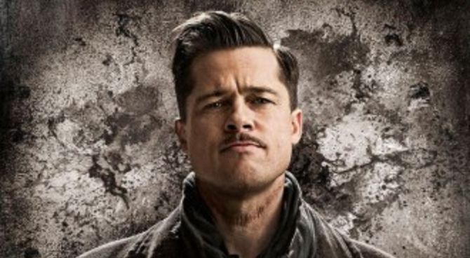 Bastardi senza gloria Poster Brad Pitt