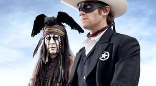 The Lone Ranger - Johnny Depp, Armie Hammer