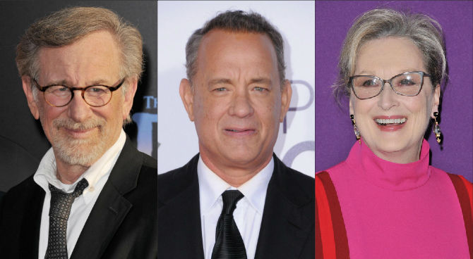Steven Spielberg, Tom Hanks, Meryl Streep