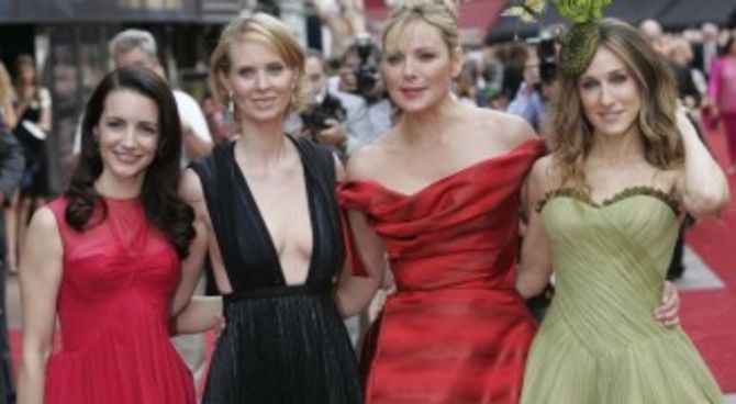 Kristin Davis, Cynthia Nixon, Kim Cattrall e Sarah Jessica Parker