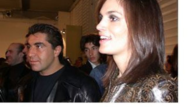 Cindy Crawford alla Milano Collezioni Donna 2002