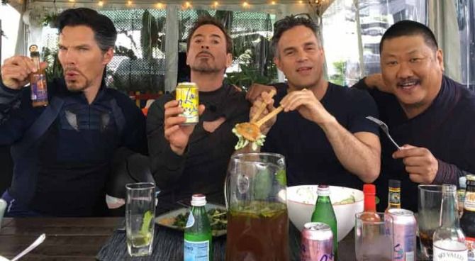 Avengers: Infinity War - foto dal set