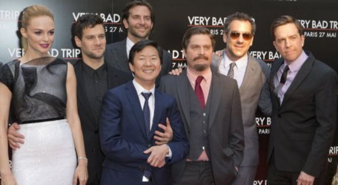 Una notte da leoni 3 - Il cast a Parigi