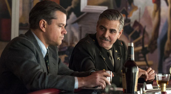 Primo trailer per i Monuments Men di Clooney