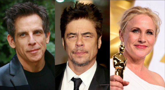Ben Stiller, Benicio Del Toro, Patricia Arquette