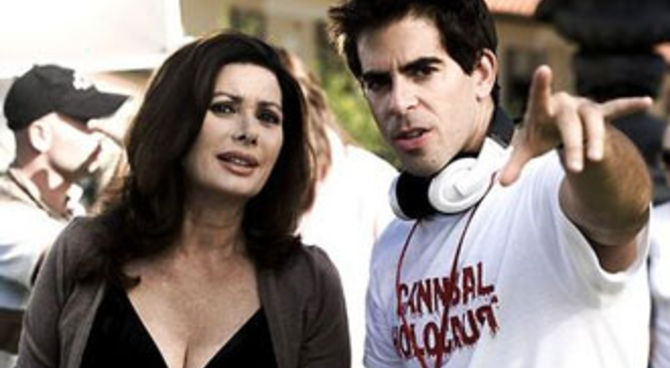 Edwige Fenech e Eli Roth