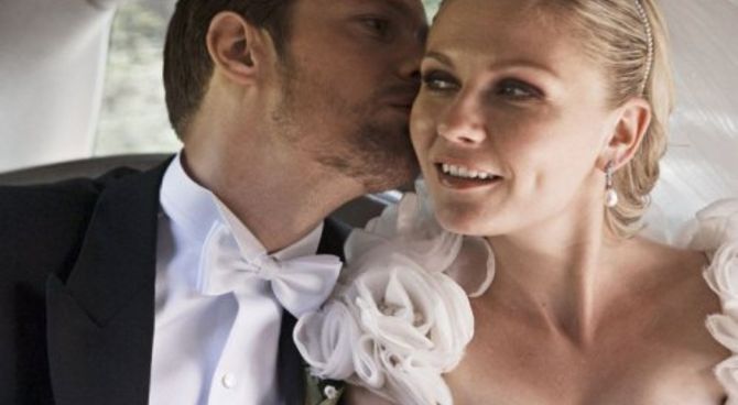 Melancholia - Kirsten Dunst e Alexander Skarsgard