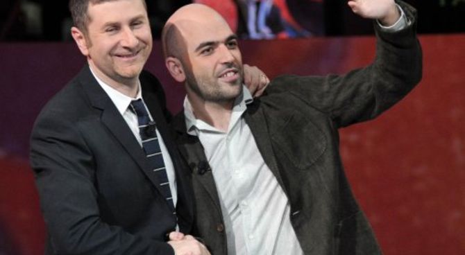 Fabio Fazio e Roberto Saviano