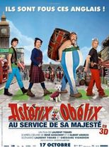 Asterix e Obelix al servizio di sua maestà - Poster Francese