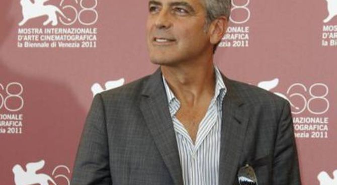 George Clooney a Venezia 68